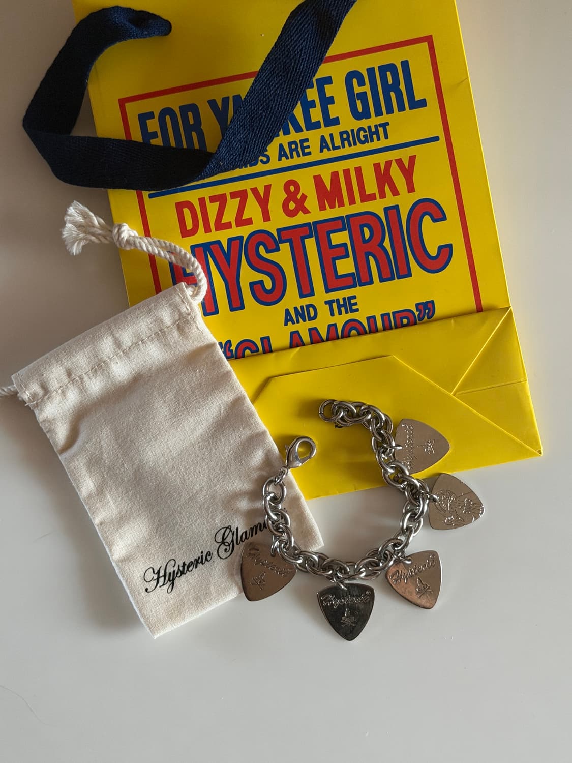 히스테릭글래머 피크 팔찌 실버 상품이미지2