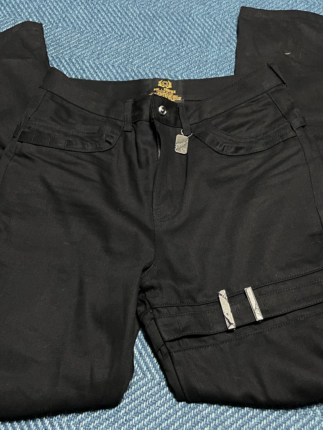 [2] 포그서비스 밀리터리 플레어 데님 팬츠 상품이미지1