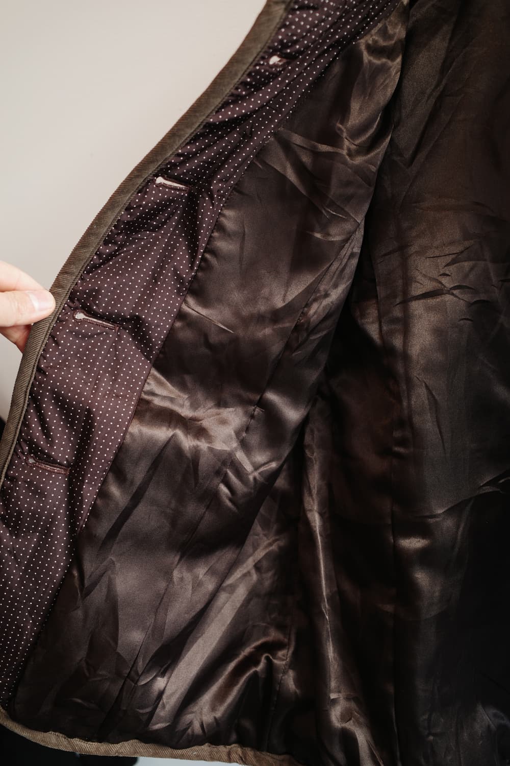 BEAMS HEART 빔즈허트 도트패턴 퀼팅자켓 상품이미지6