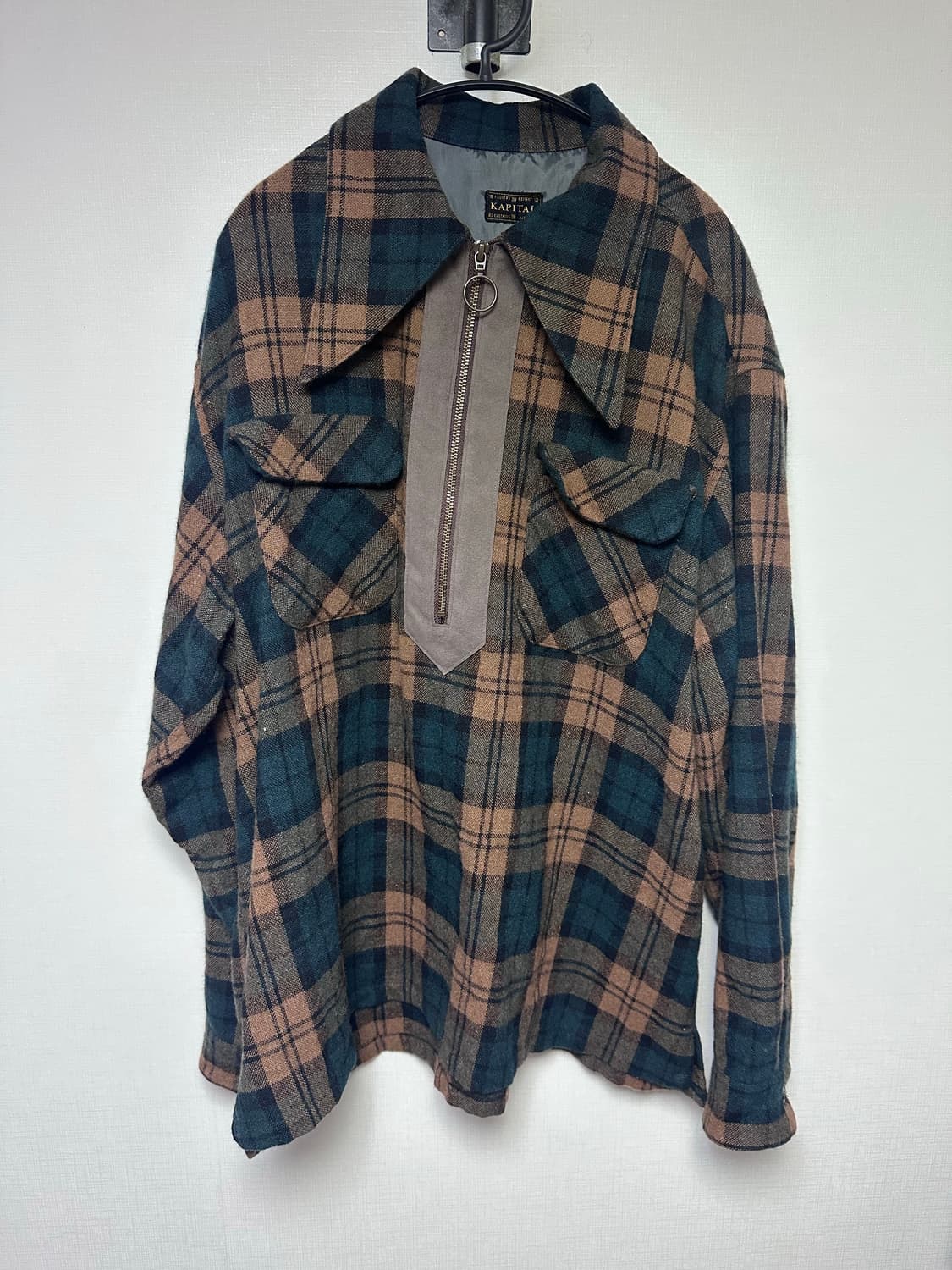 Kapital 캐피탈 울 체크셔츠 상품이미지1