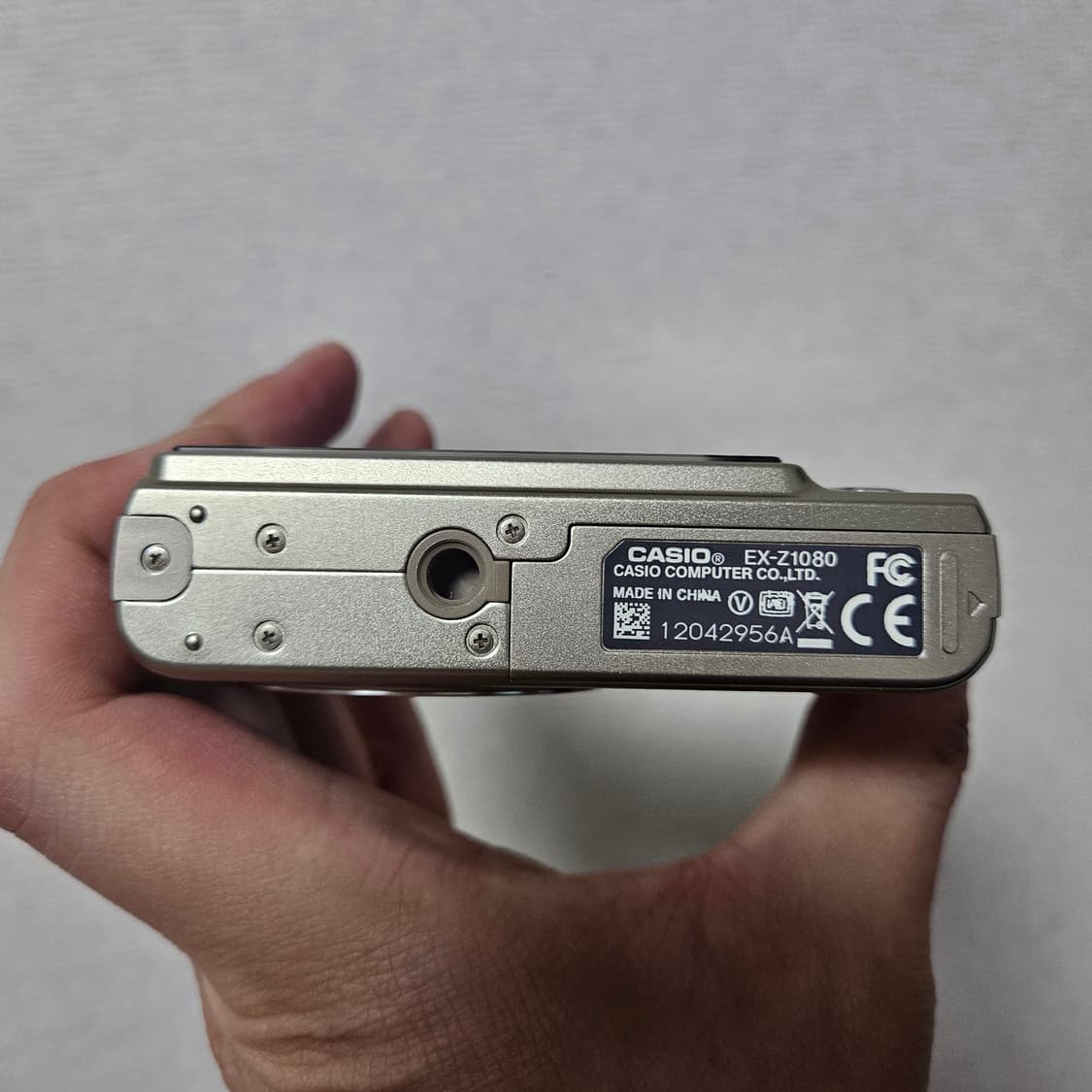 카시오 엑슬림 EX-Z1080 골드 빈티지 디카 디지털카메라 상품이미지5