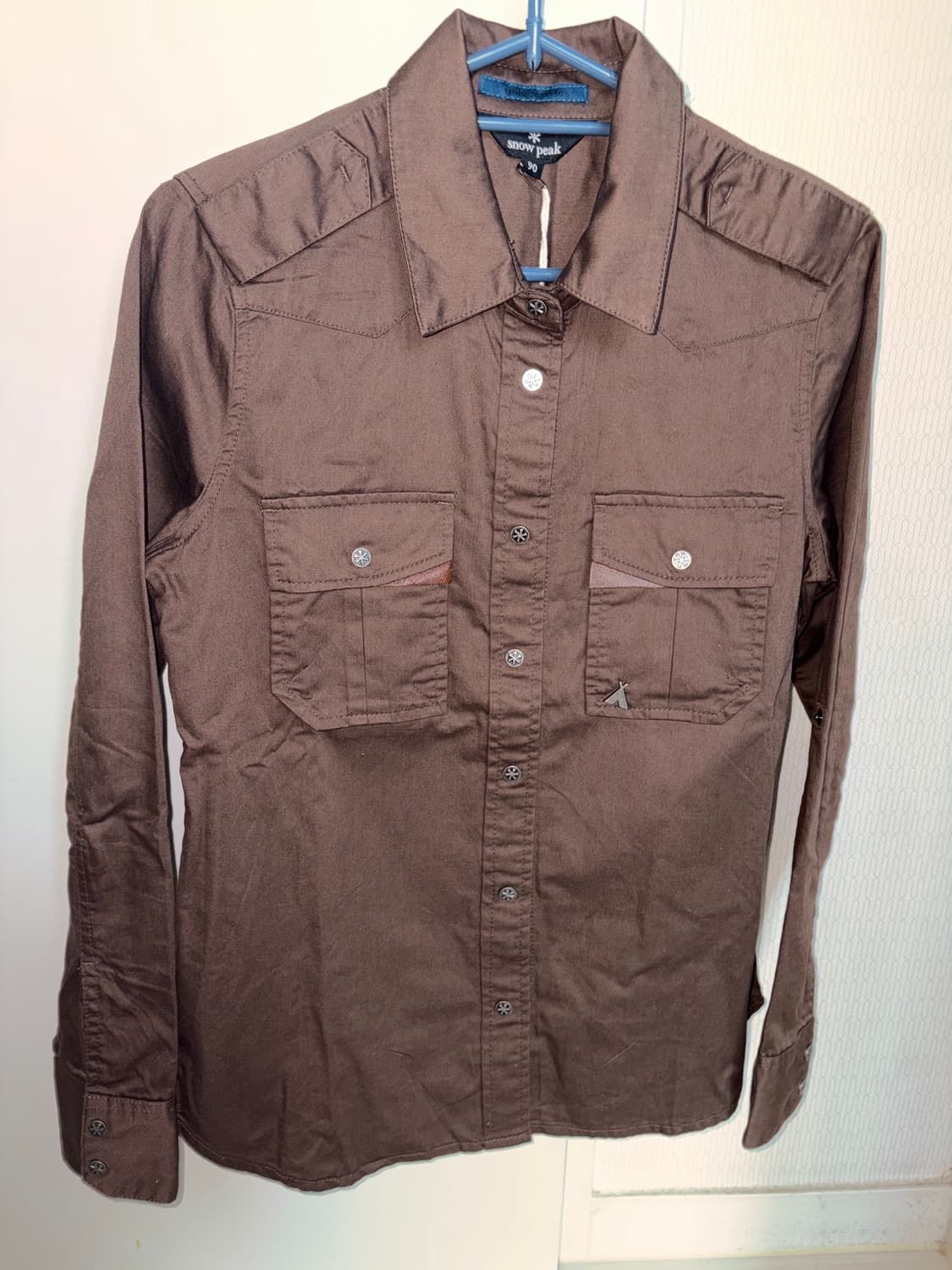 ((새상품)) 스노우피크 빈티지스타일 여성 셔츠 상품이미지2