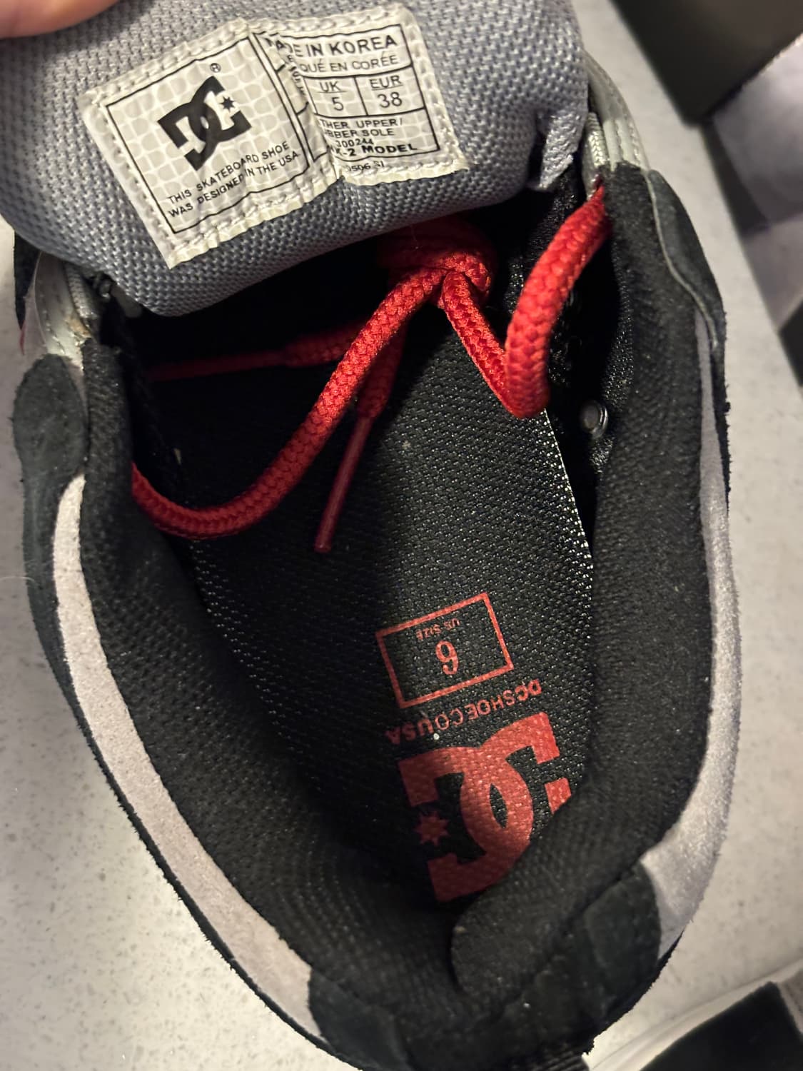 Dc 스웨이드 보드화 상품이미지7