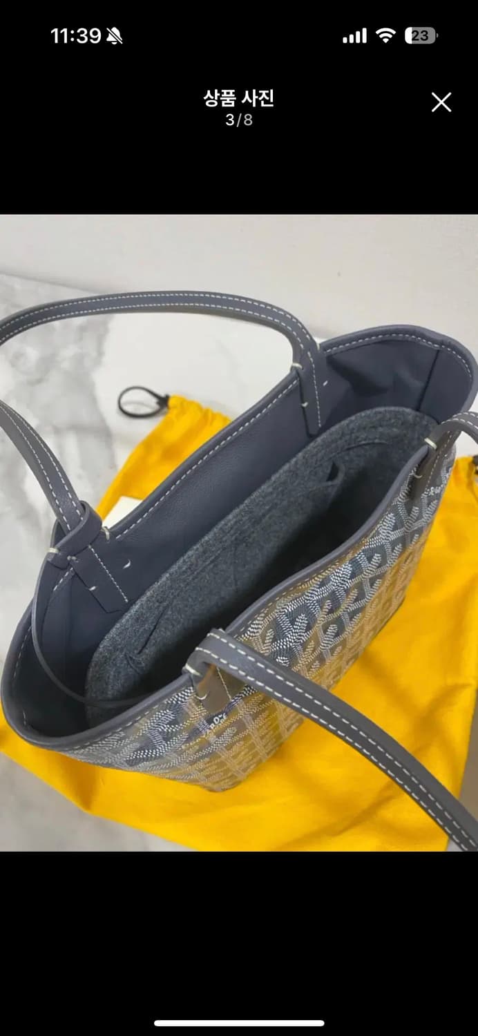 고야드 미니앙주 그레이 상품이미지3