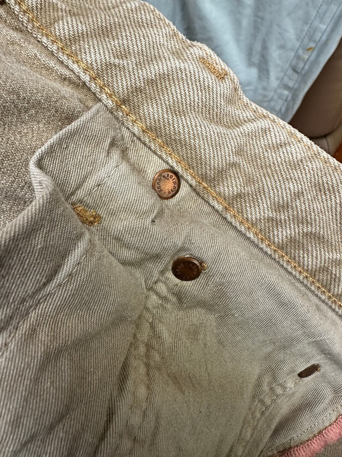 아크네 화이트 데님 29 상품이미지10