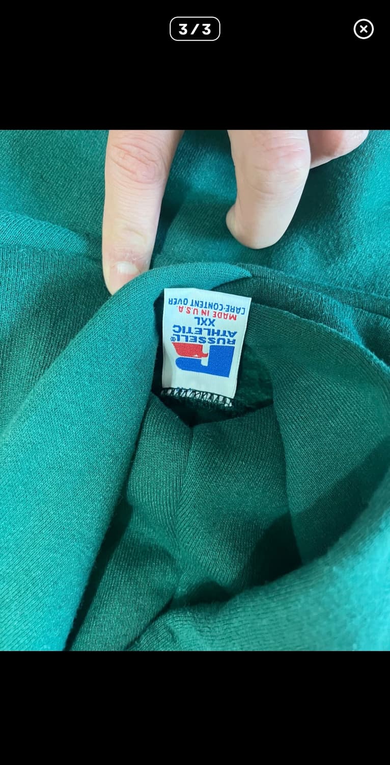 90년대 러셀 후드 xxl 상품이미지3