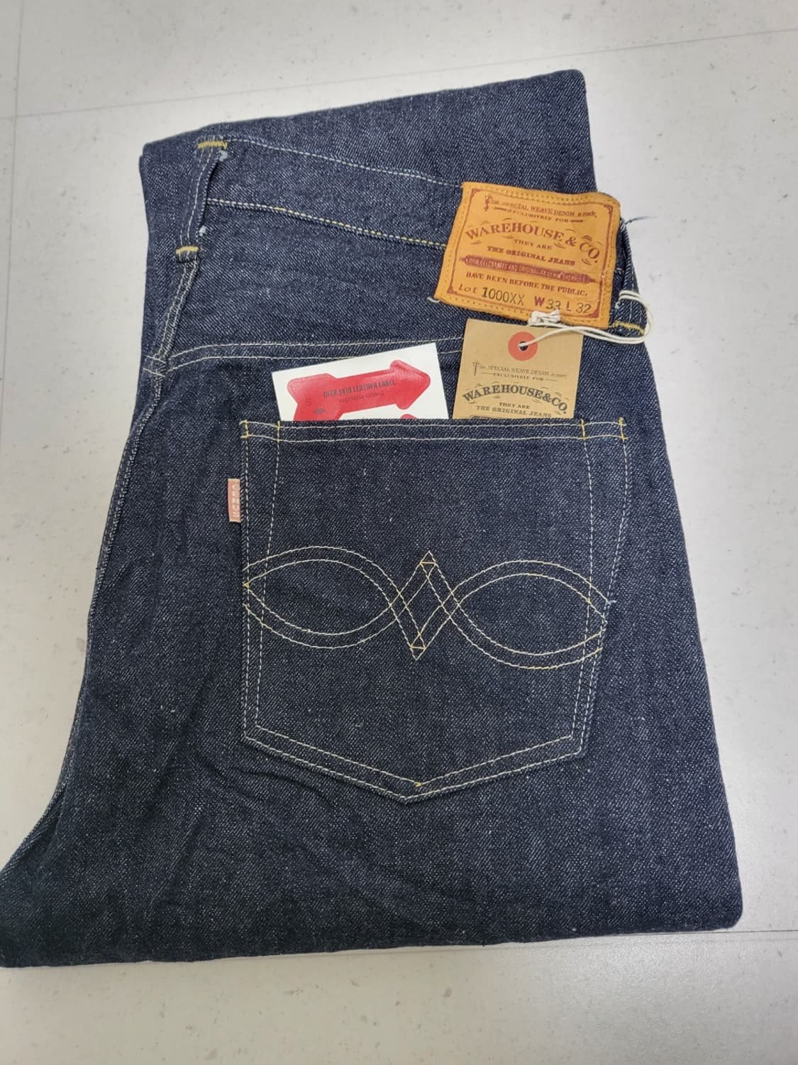 [33] 웨어하우스 DSB 1000XX 핑크탭 데드스탁블루 상품이미지1