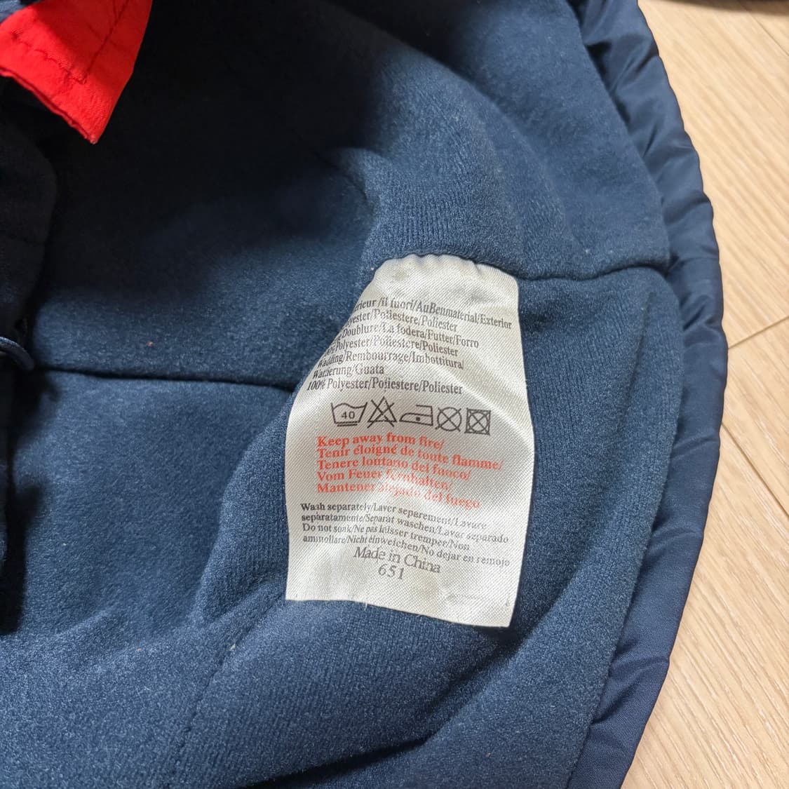 일본판)엄브로 X 잉글랜드 딥네이비 누빔 점퍼 상품이미지8