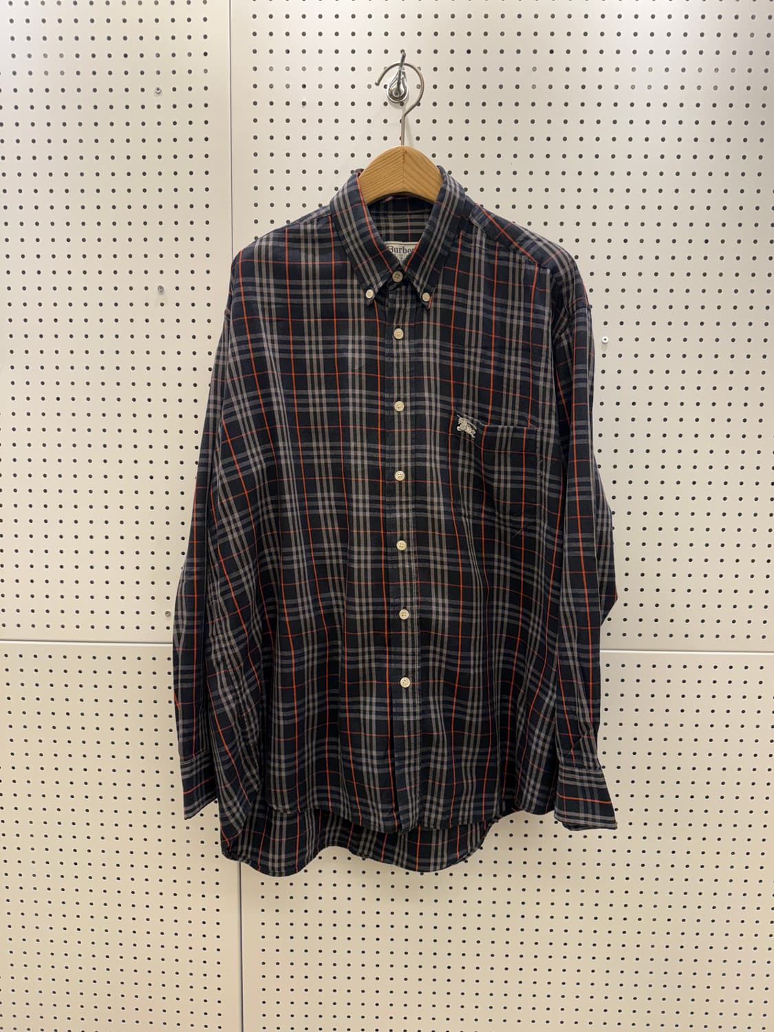 버버리 빈티지 체크 버튼다운 셔츠 U696 상품이미지2