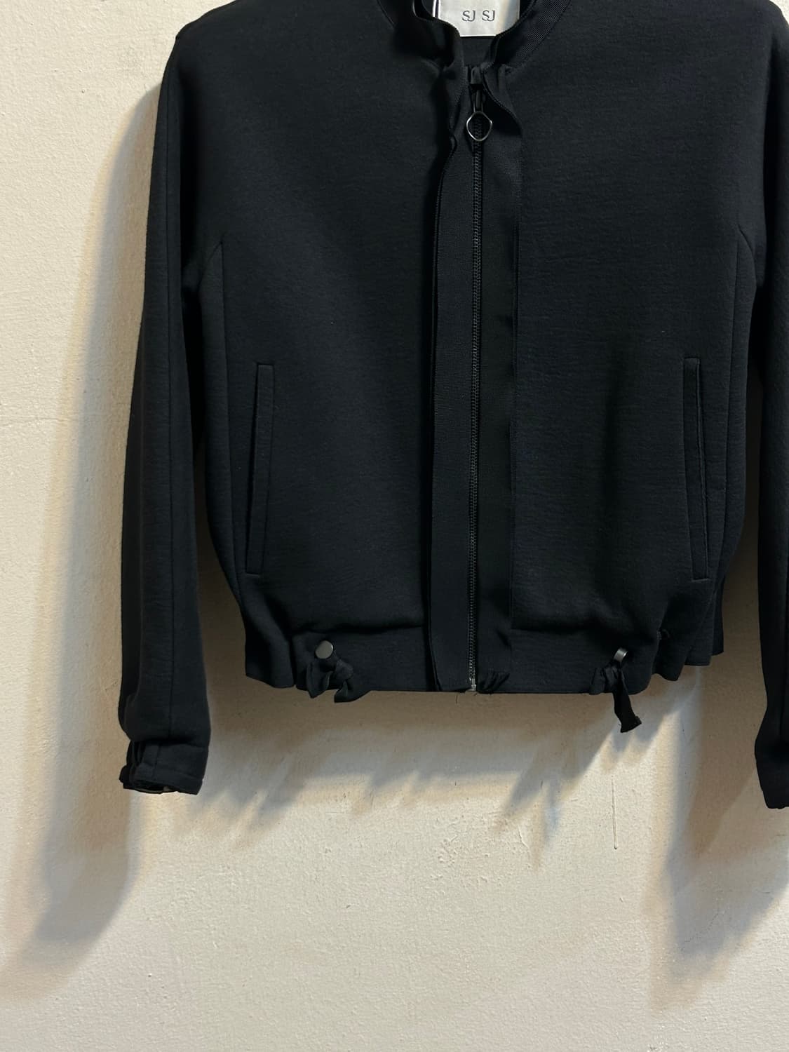 SJSJ 스트링 봄버 블루종 상품이미지3