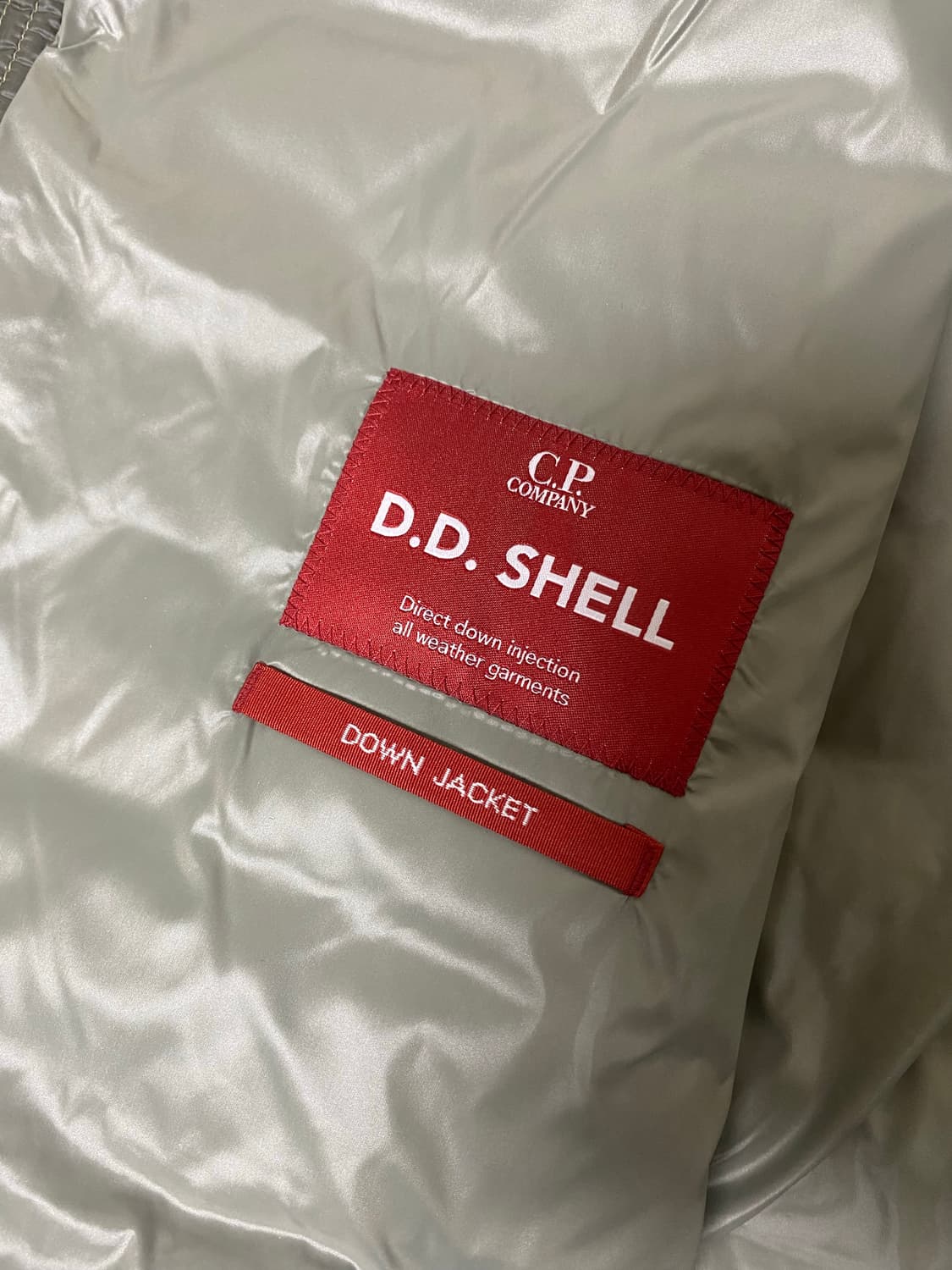 [L] 씨피컴퍼니 디디쉘 미디움 다운 자켓 펀지 그레이 상품이미지4