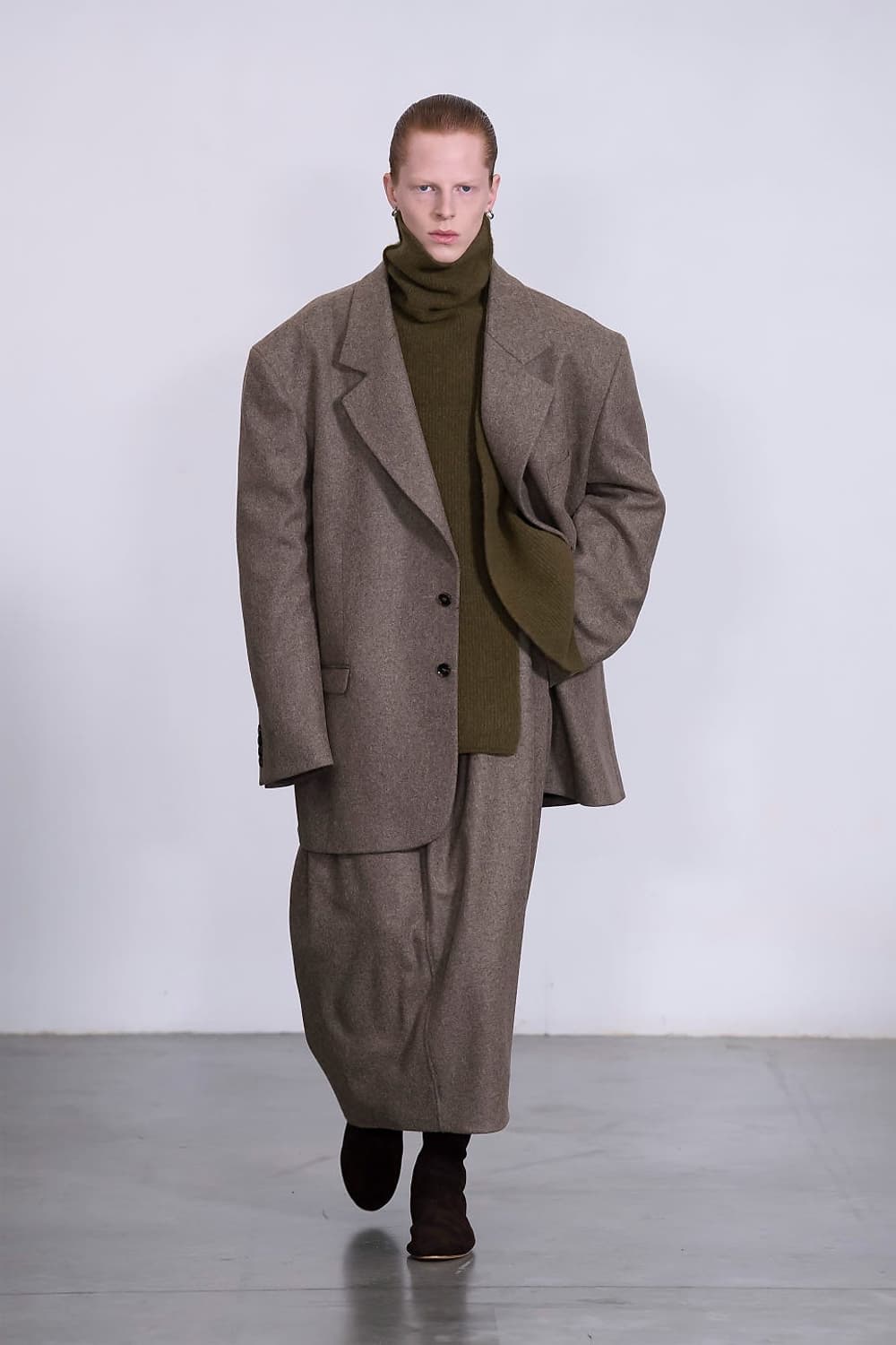 (구매) 헤드메이너 20fw 싱글 or 더블 자켓 시더브라운 s/xs 상품이미지1