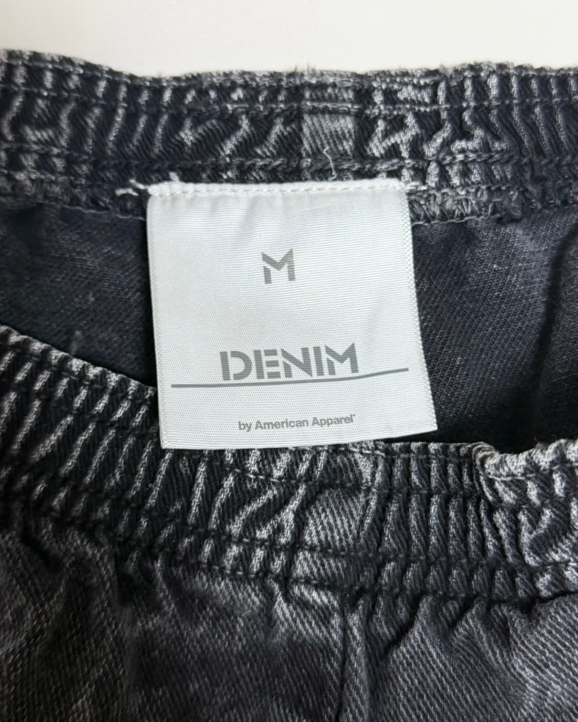 american apparel 데님 숏팬츠 상품이미지3