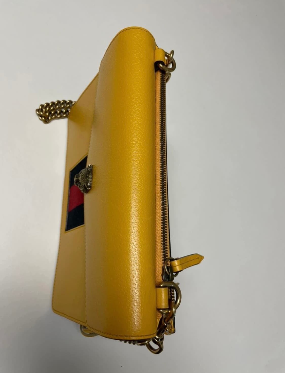 구찌 주미 체인백 옐로우 금장 상품이미지5