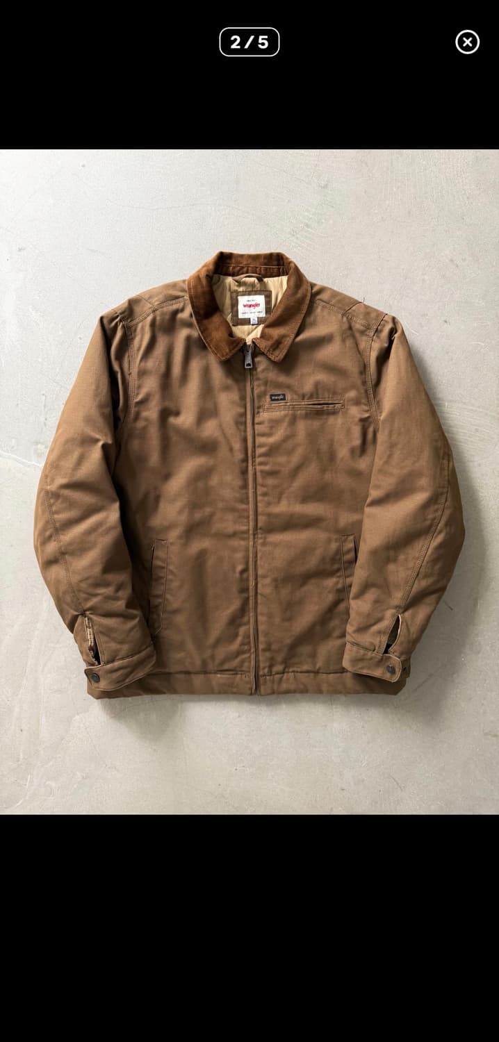 Wrangler Corduroy Collar Work Jacket 상품이미지5