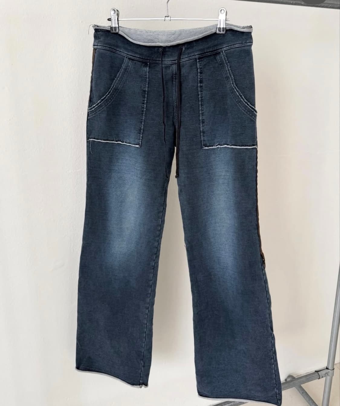 denim banding pants 트레이닝 데님팬츠 코이세이오st 상품이미지3