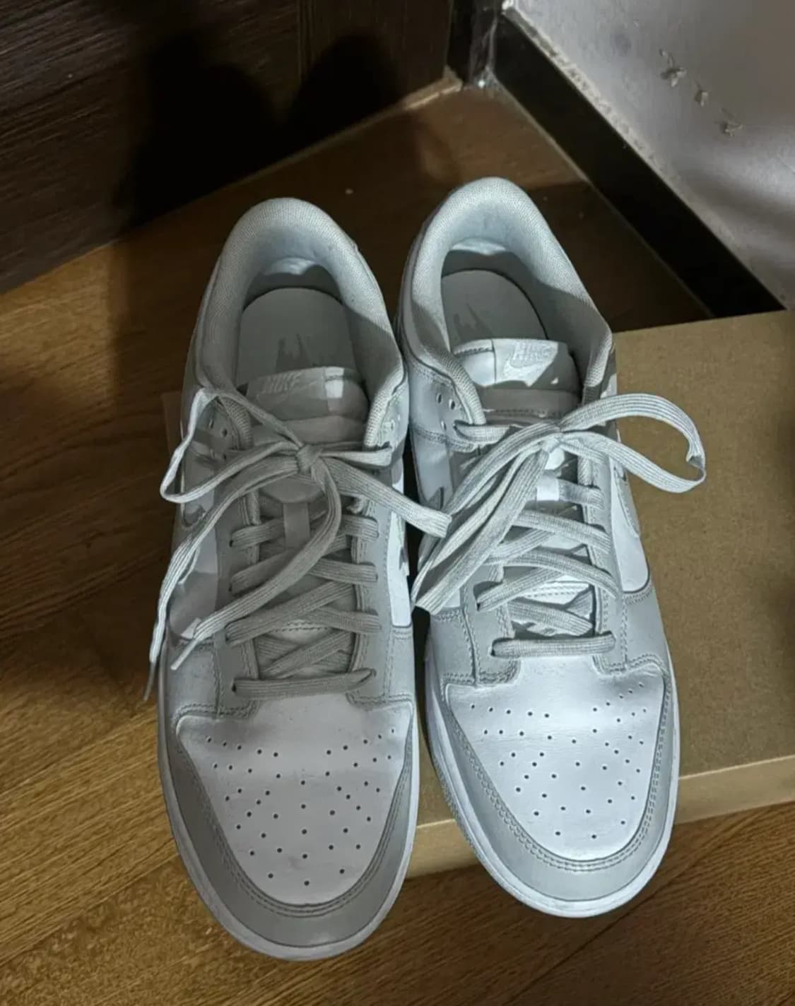 나이키 덩크로우 그레이 포그 300 한번신은 새상품 상품이미지4