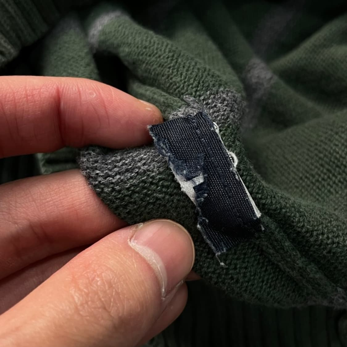 100 타미힐피거 니트집업 상품이미지4