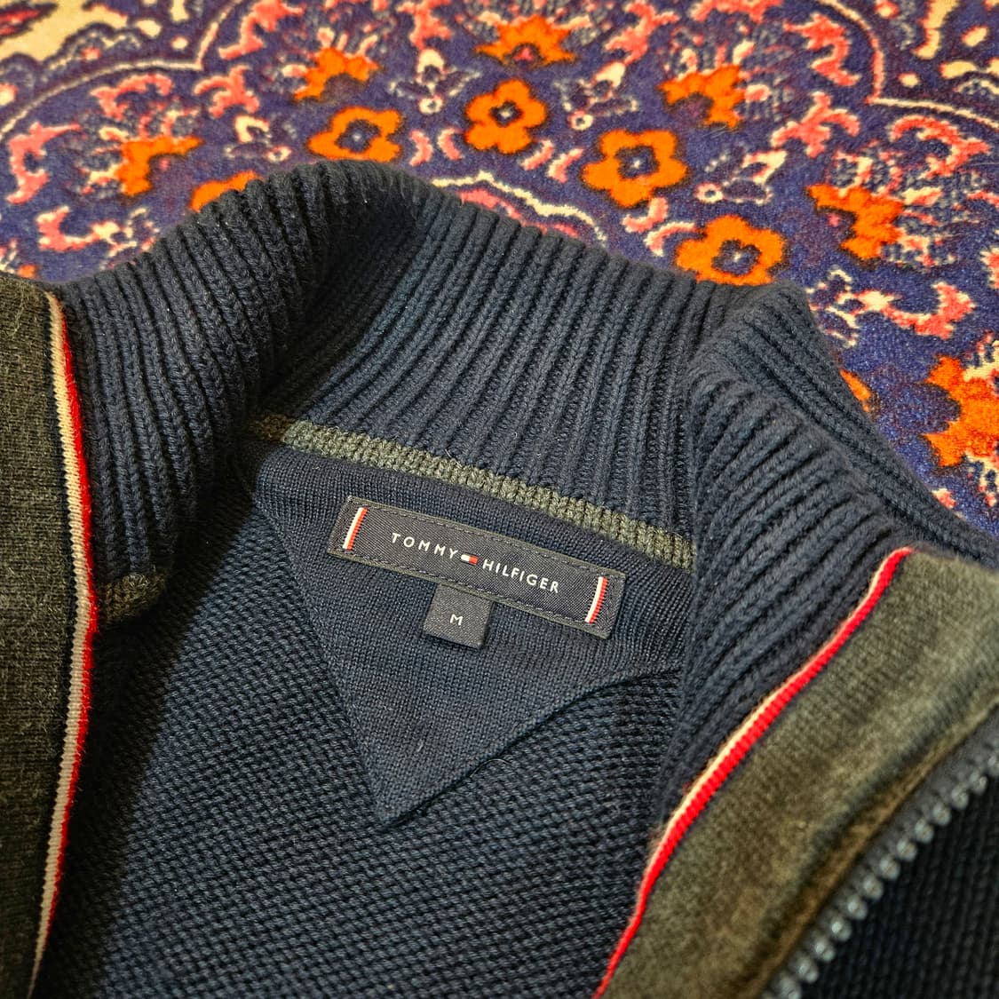 타미힐피거 네이비 집업 가디건 자켓 상품이미지4