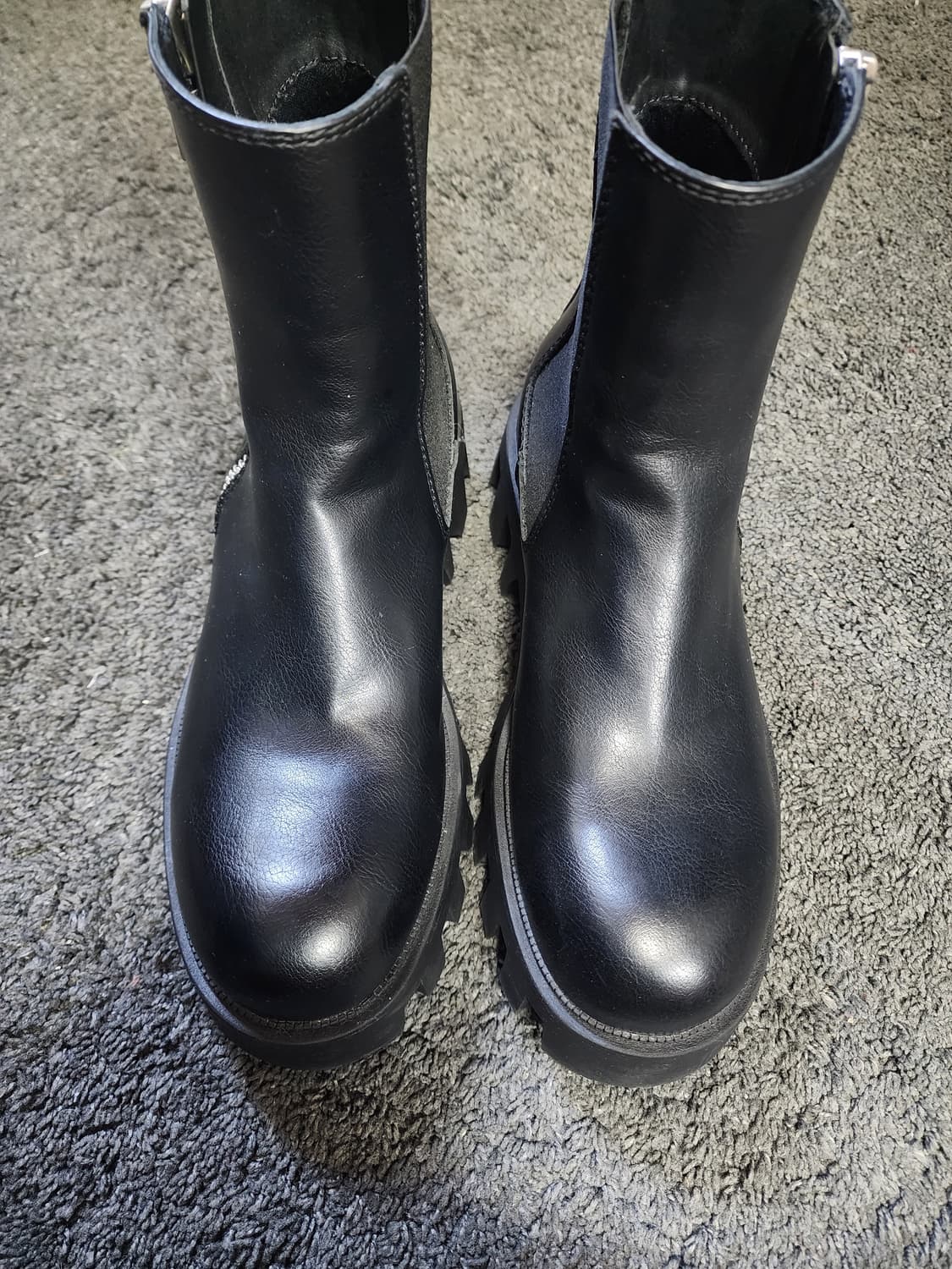 자라 블랙 첼시 부츠 275사이즈 상품이미지8