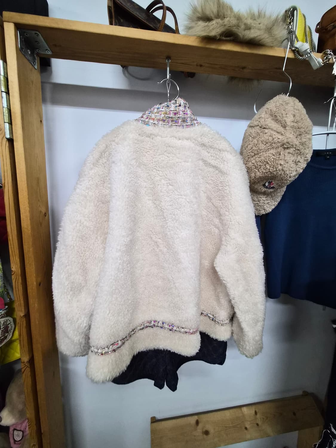 듀엘 양모 트위드 집업. 수입 퀼팅 본딩팬츠 상품이미지7