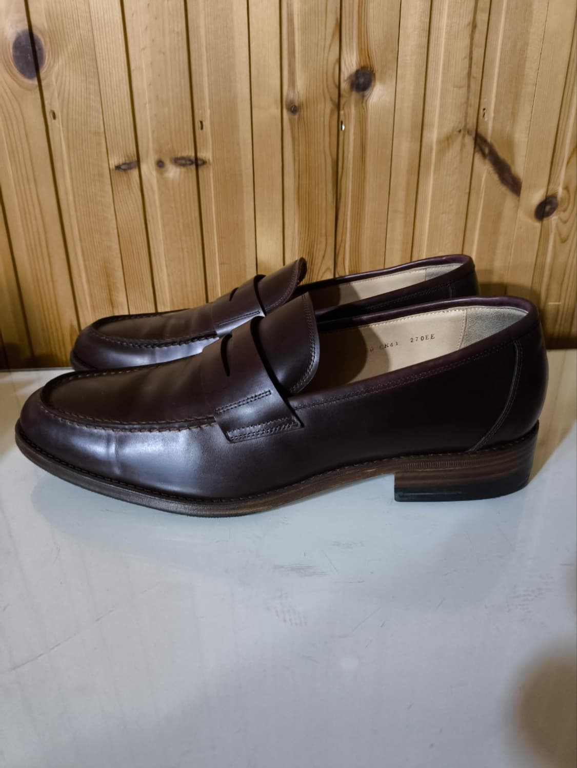 270mm 헤리티지 리갈 버건디 페니로퍼 구두 상품이미지4