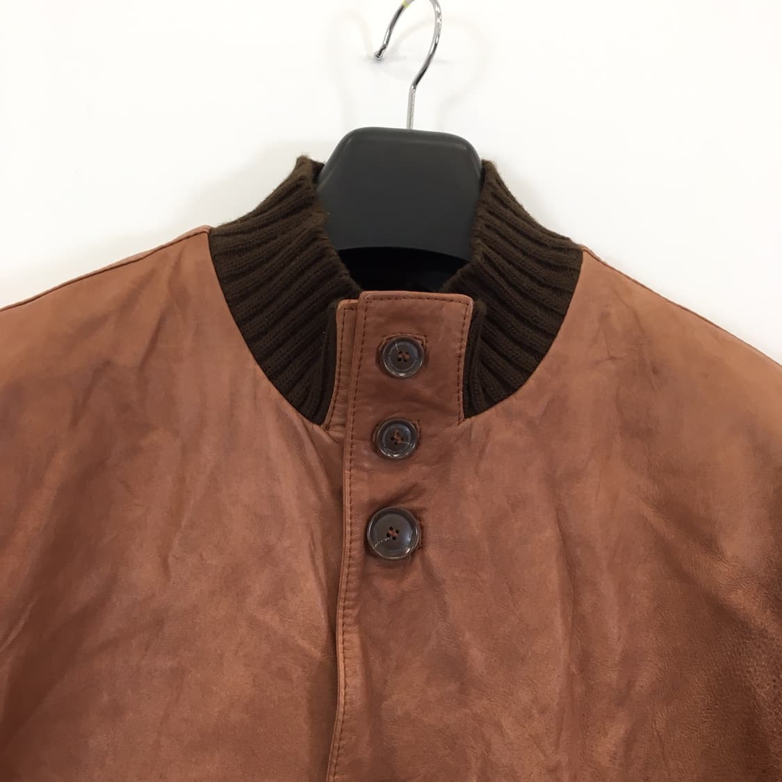 알레산드로 델라쿠아 이태리 리얼레더 가죽 100% 자켓 95 상품이미지2