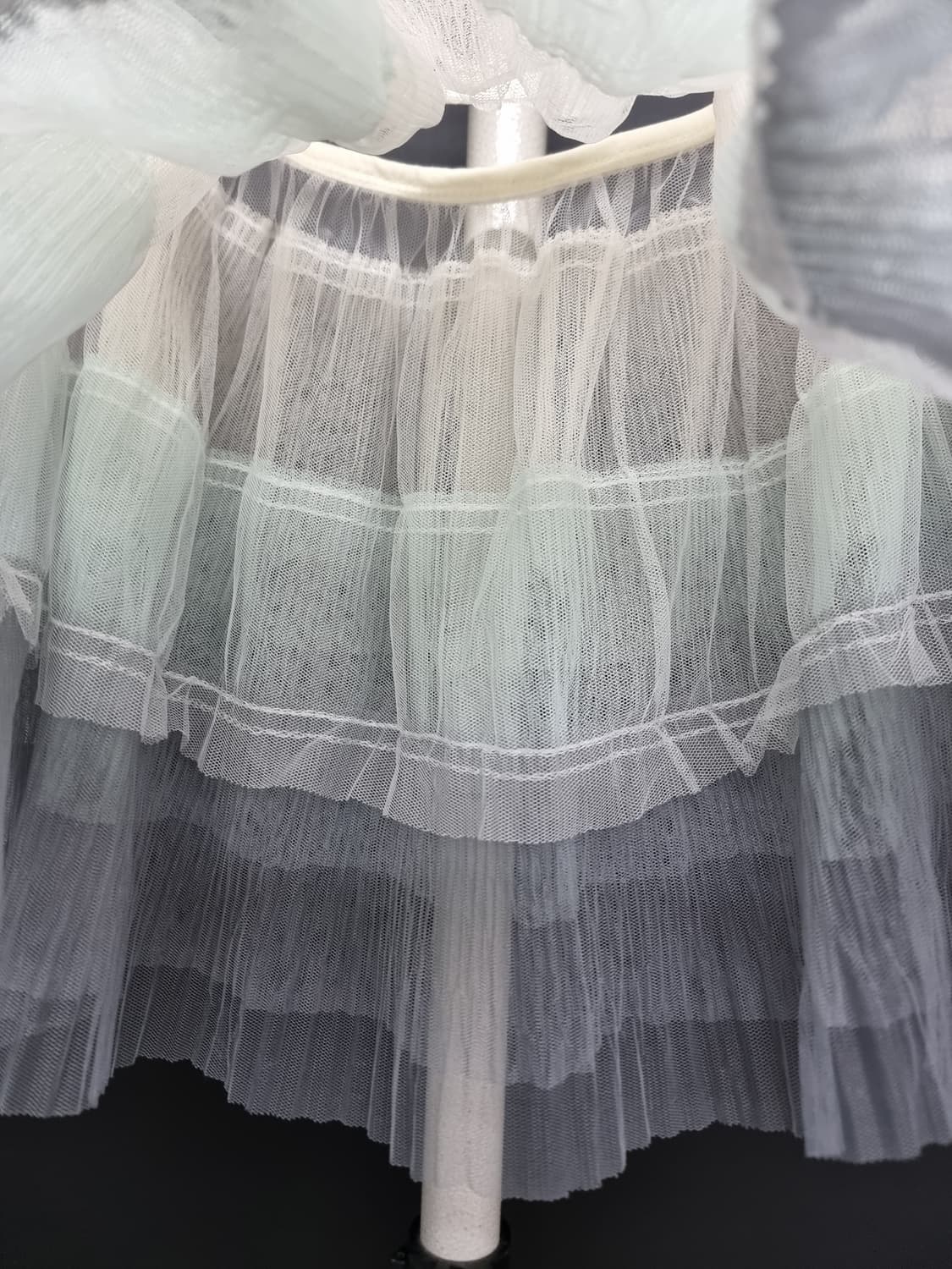 레브당스 마리앤티어드 그레이 풀온 캉캉 스커트 M 상품이미지3