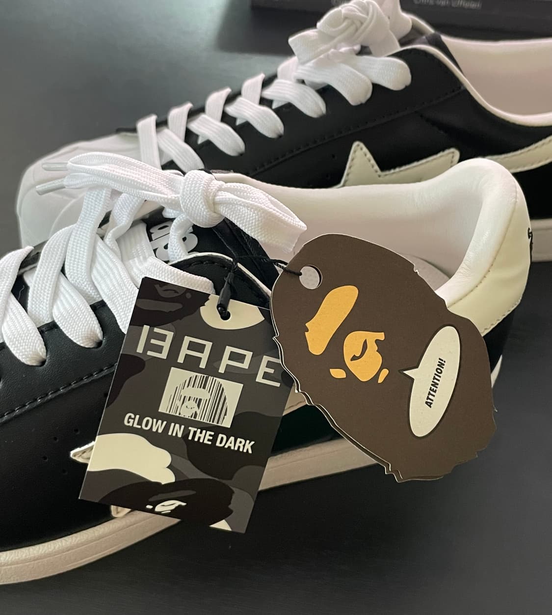 [새상품] 베이프 스컬 스타 블랙 / Bape SKULL STA 상품이미지2