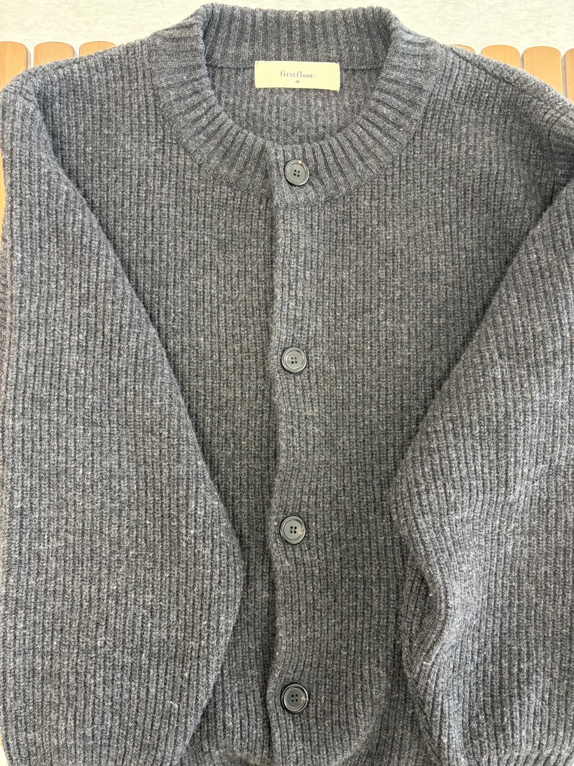 퍼스트플로어 두껍디건 48size 상품이미지2