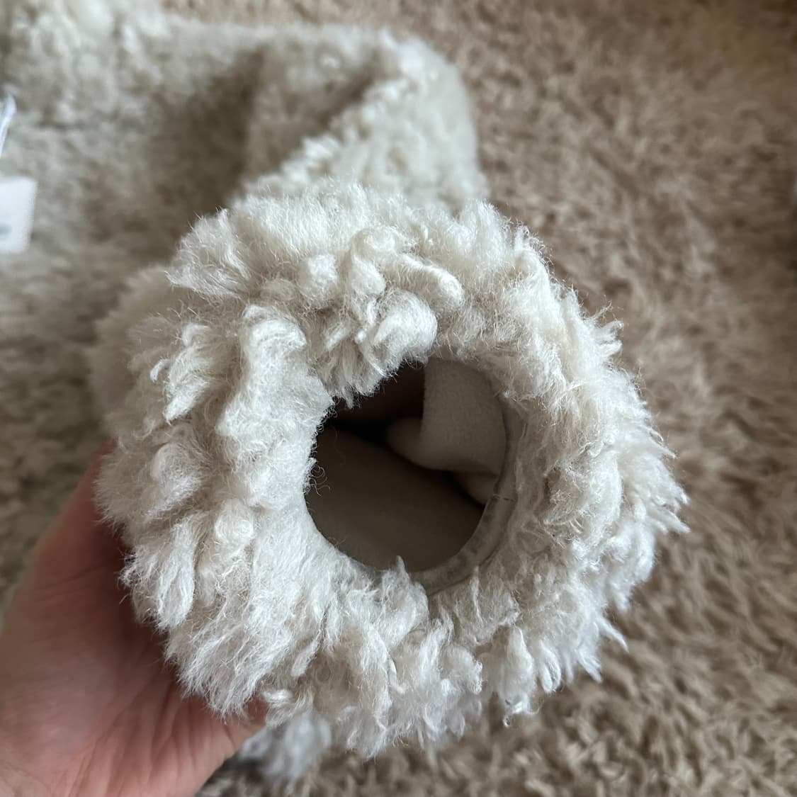 엔타이어스튜디오 퍼 쿼터 집업 L 상품이미지3