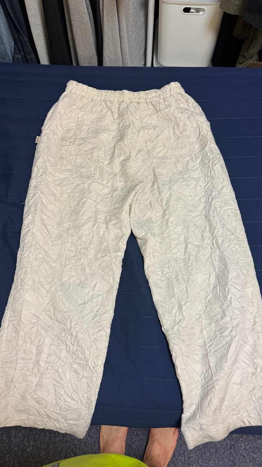 스투시 링클팬츠 베이지 미디움 상품이미지5