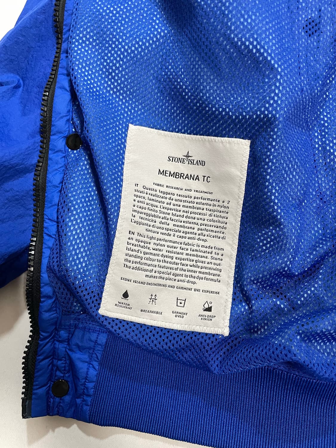 스톤아일랜드 14ss 멤브라나 TC 자켓 상품이미지8