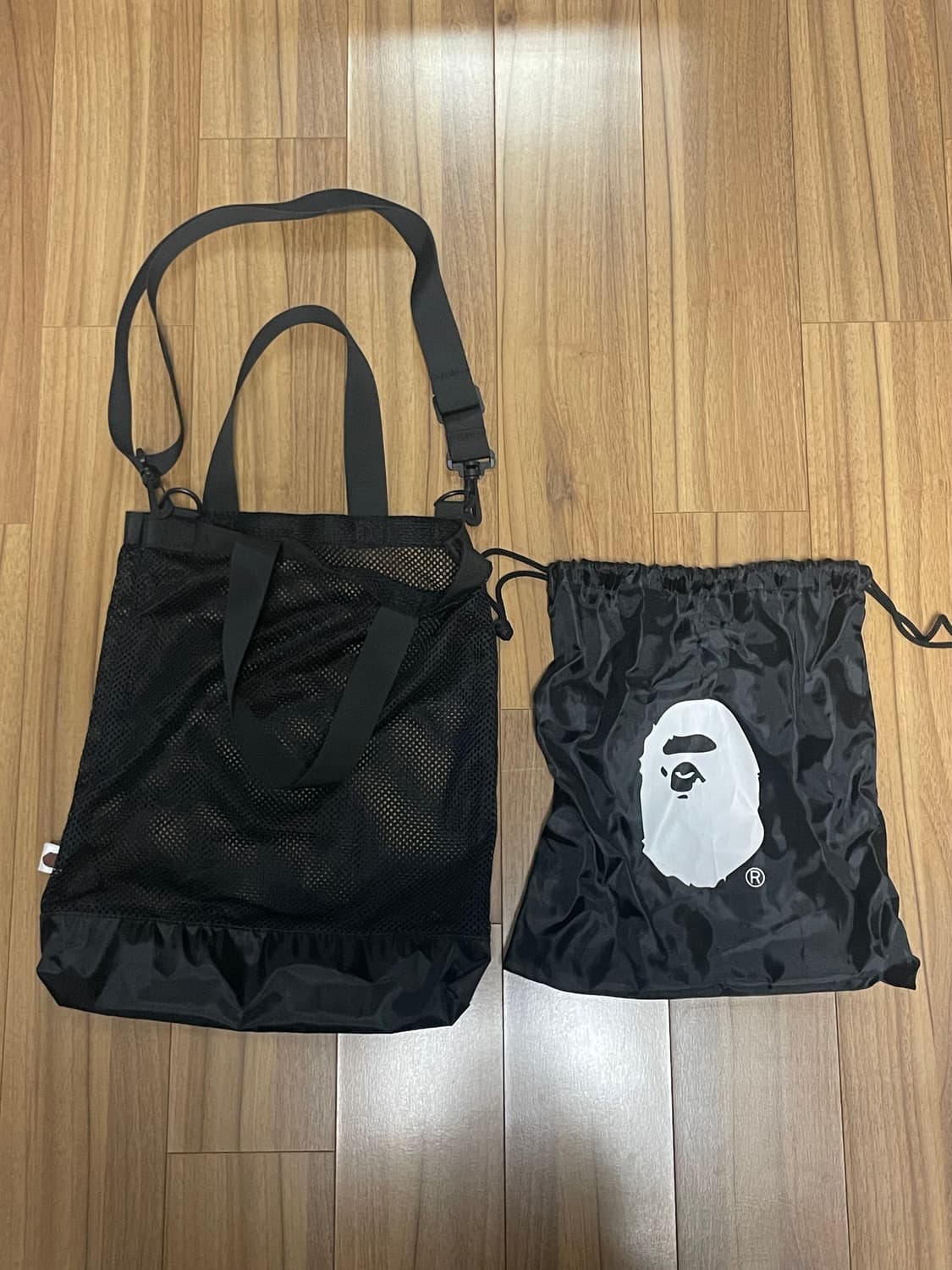 bape 베이프 메쉬 토트or크로스백 (잡지부록) 상품이미지2