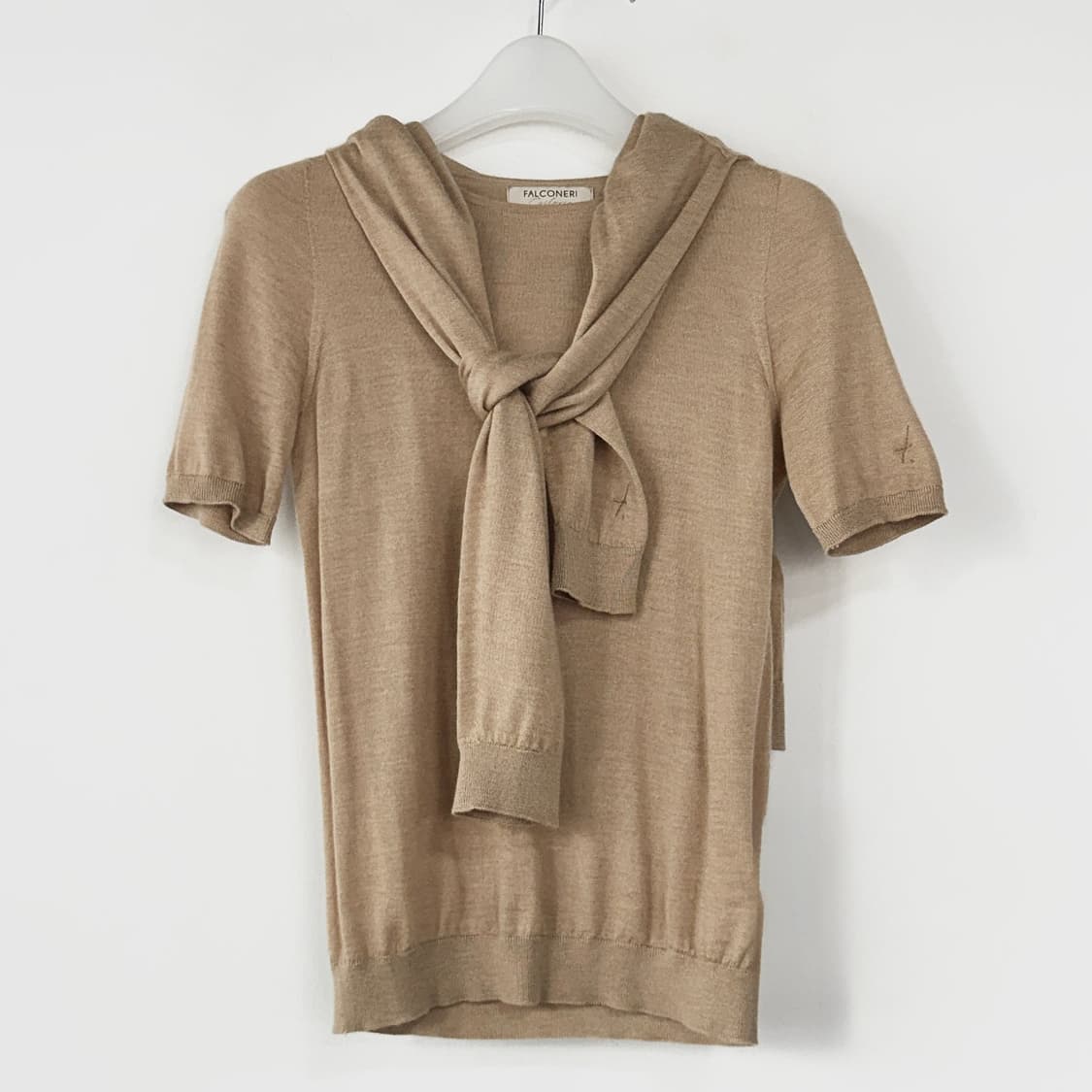 FALCONERI 캐시미어100 니트 가디건 set 상품이미지9