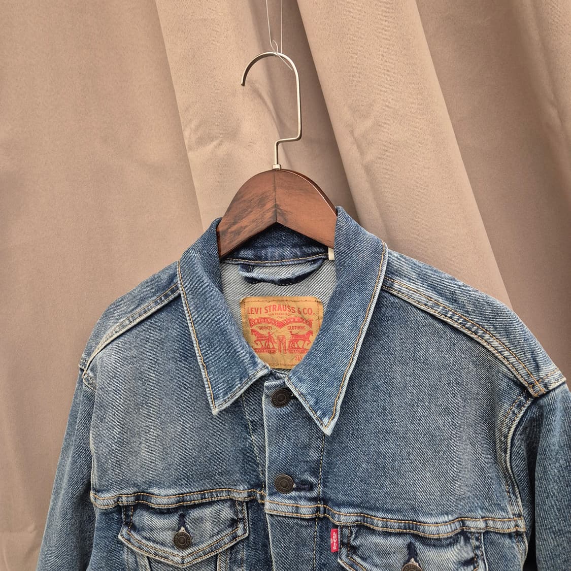 리바이스 타입3 트러커 자켓 S 상품이미지2