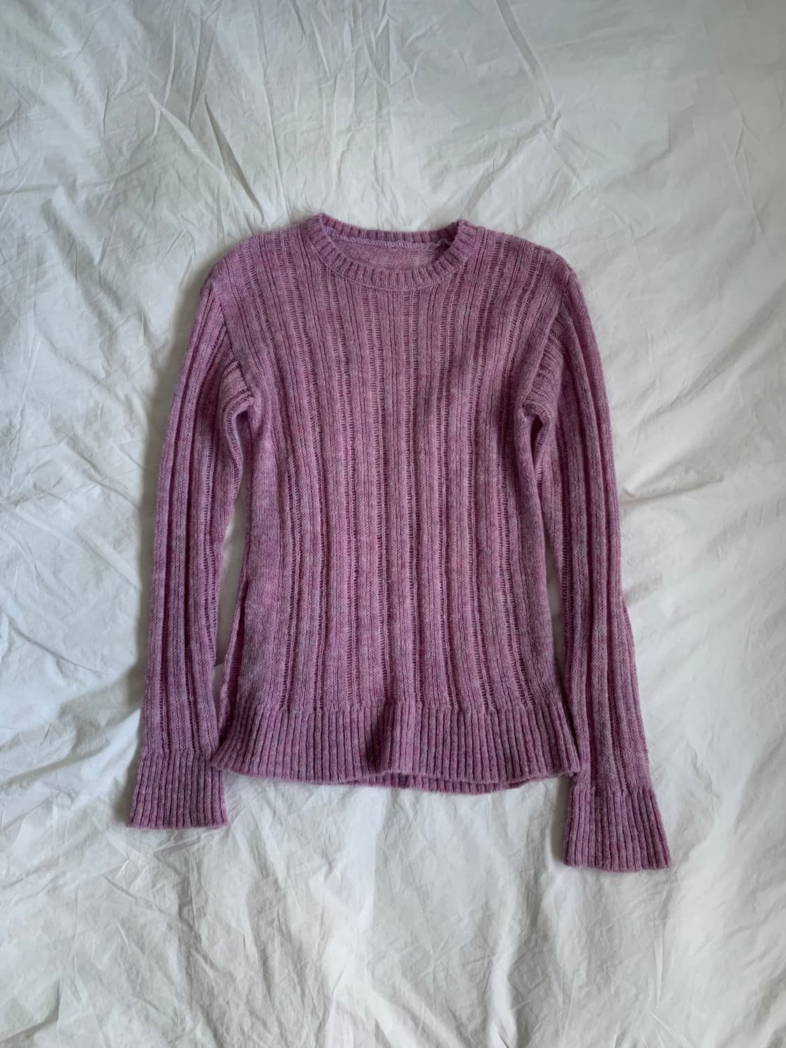 솜사탕 핑크 니트 상품이미지1