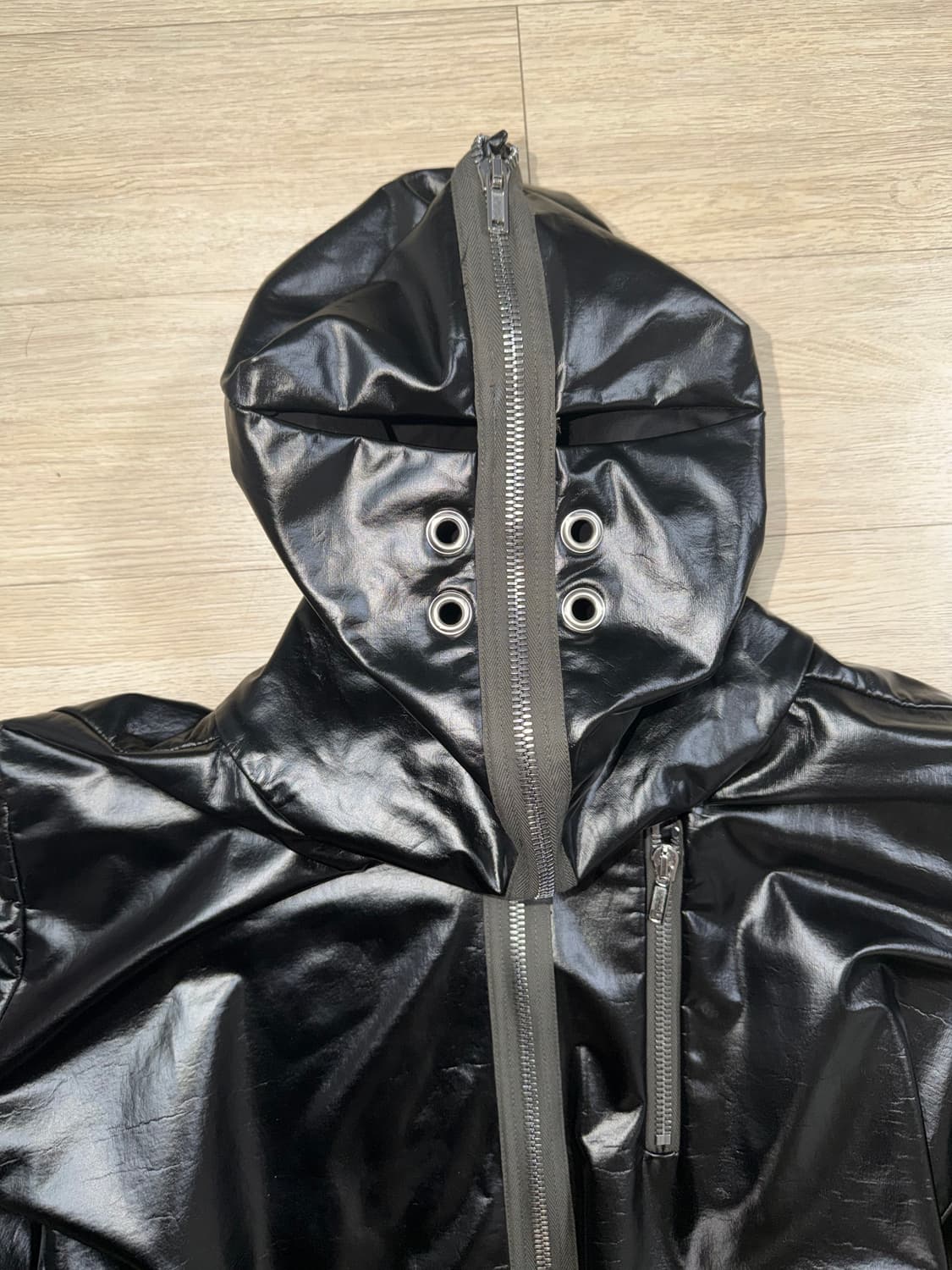 릭오웬스 유광 러버김프 상품이미지1