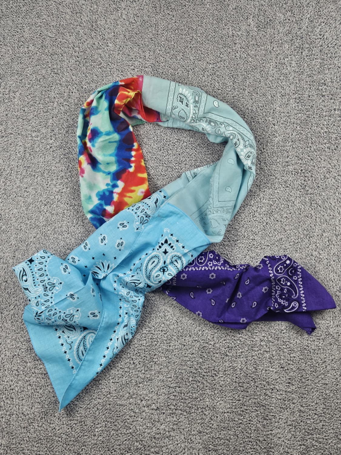 반다나 리워크 커스텀 스카프 머플러 / 10432 상품이미지5