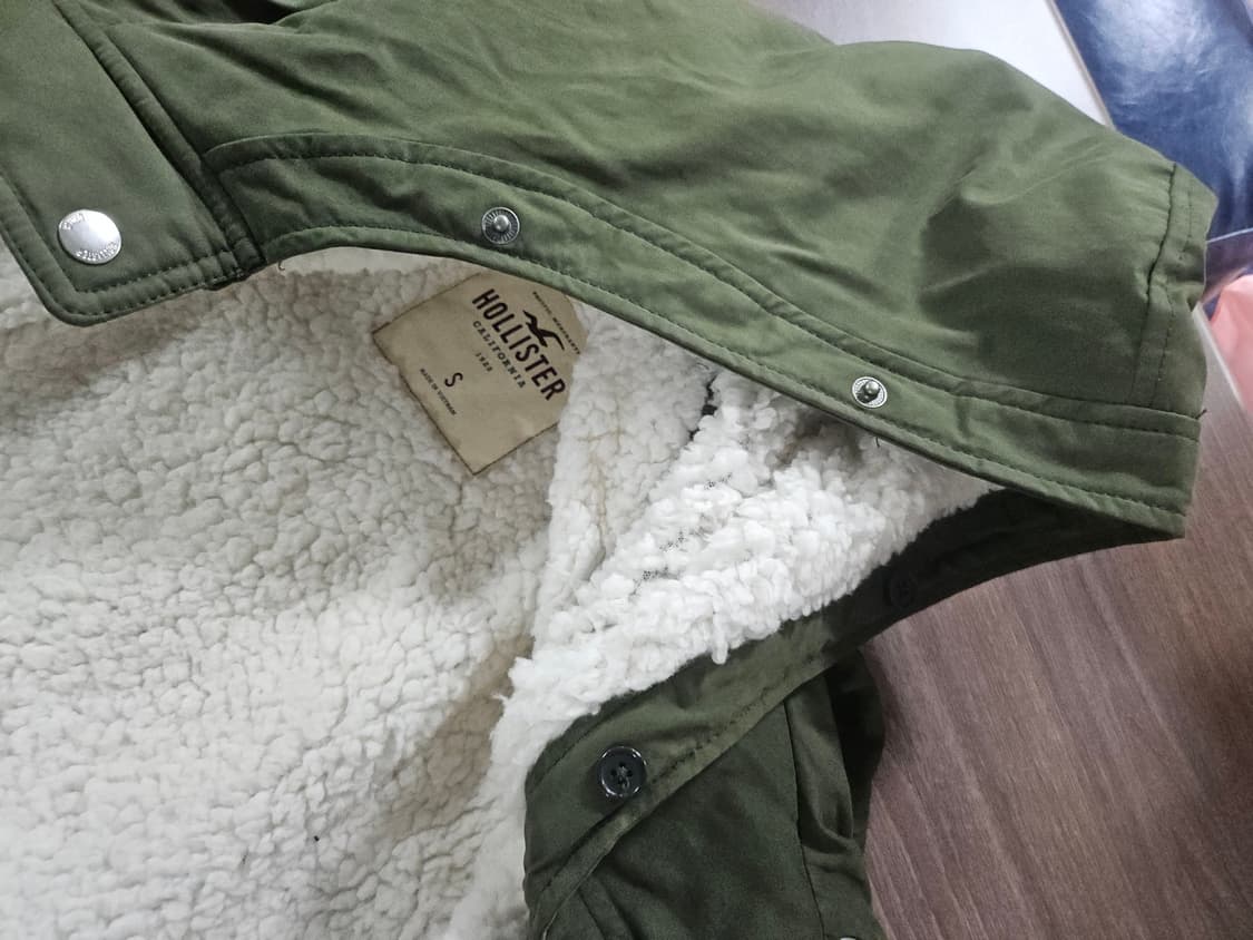 홀리스터 후리스 야상자켓  S 상품이미지6