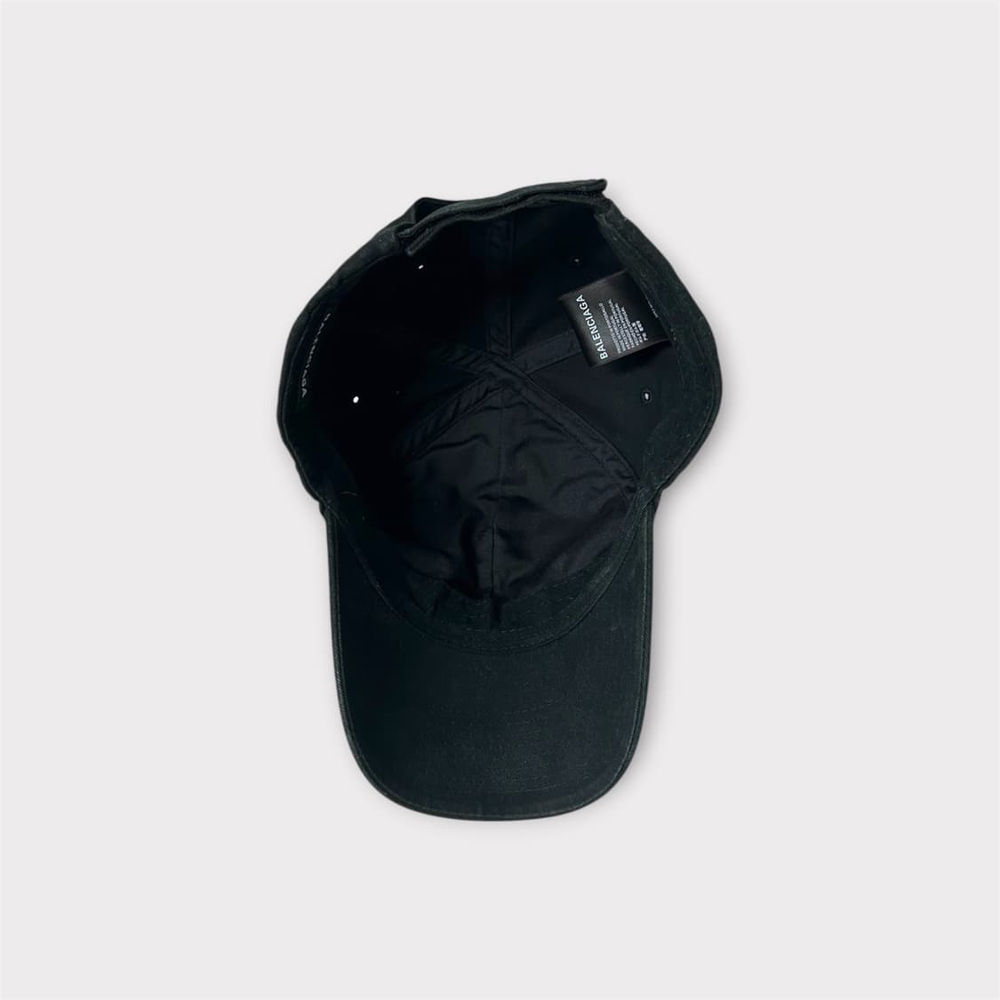 레터링 심플 자수 볼캡 블랙 (1759) 상품이미지7