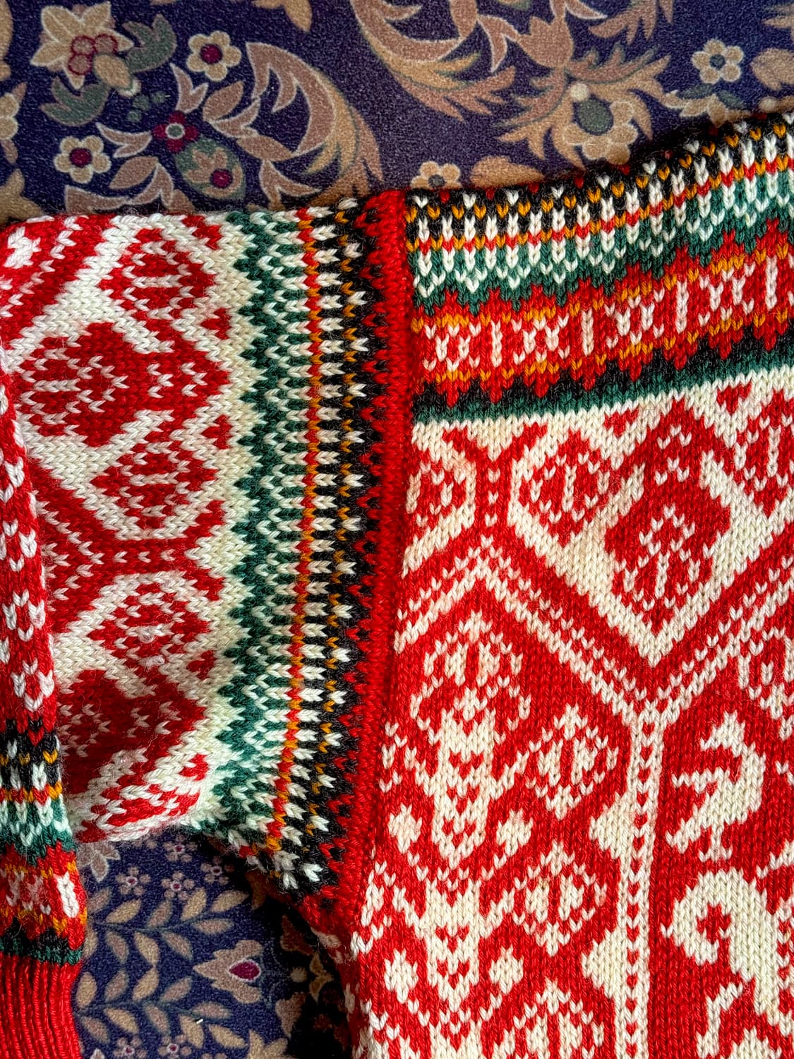 90s 데일 오브 노르웨이 1994 마스큘린 노르딕 스웨터 니트 상품이미지6