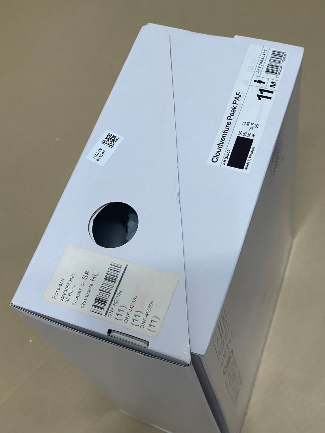 온 파프 클라우드 벤쳐 피크 블랙 상품이미지2