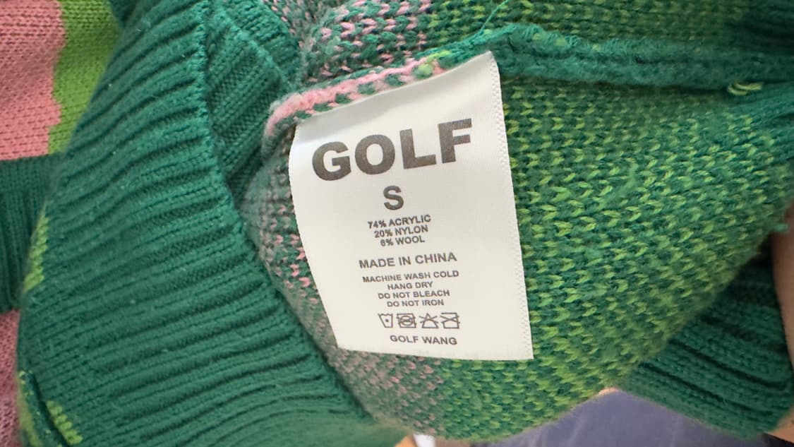 골프왕 Golf Wang Landscape Cardigan 상품이미지4