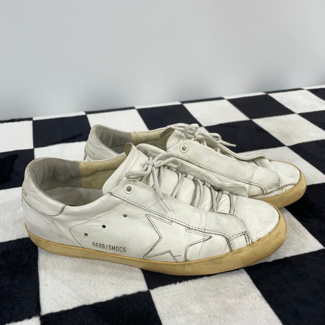 골든구스 슈퍼스타 스모크 화이트 스니커즈 (41) 상품이미지1