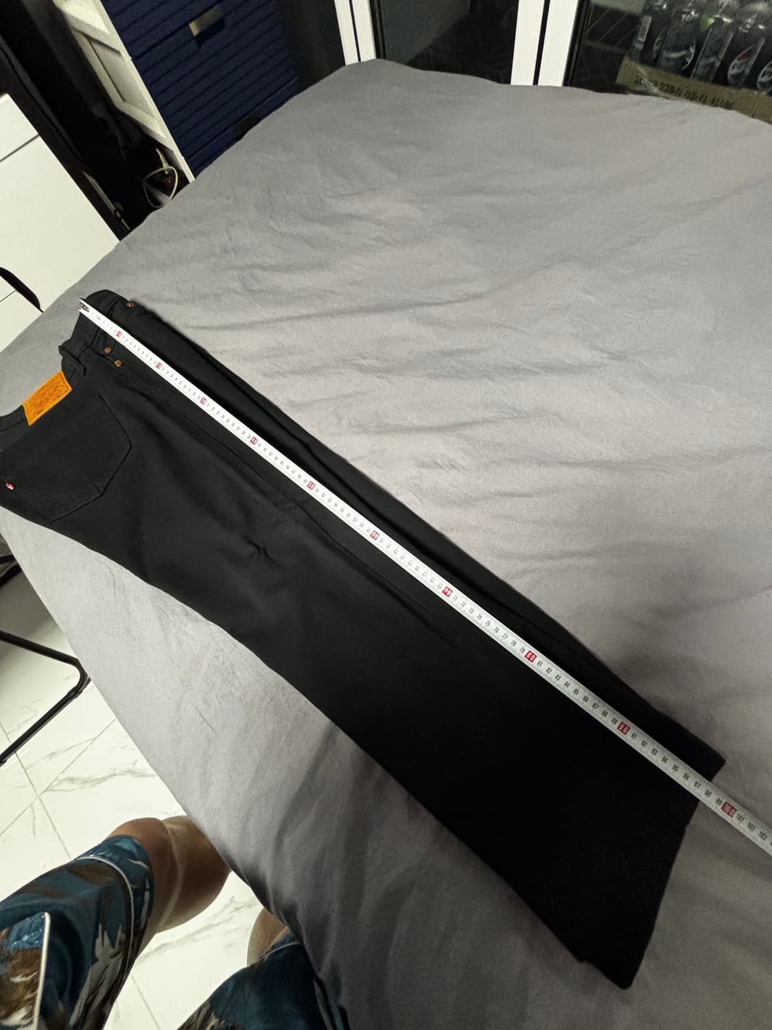 리바이스 501 흑청 데님 청바지 상품이미지6