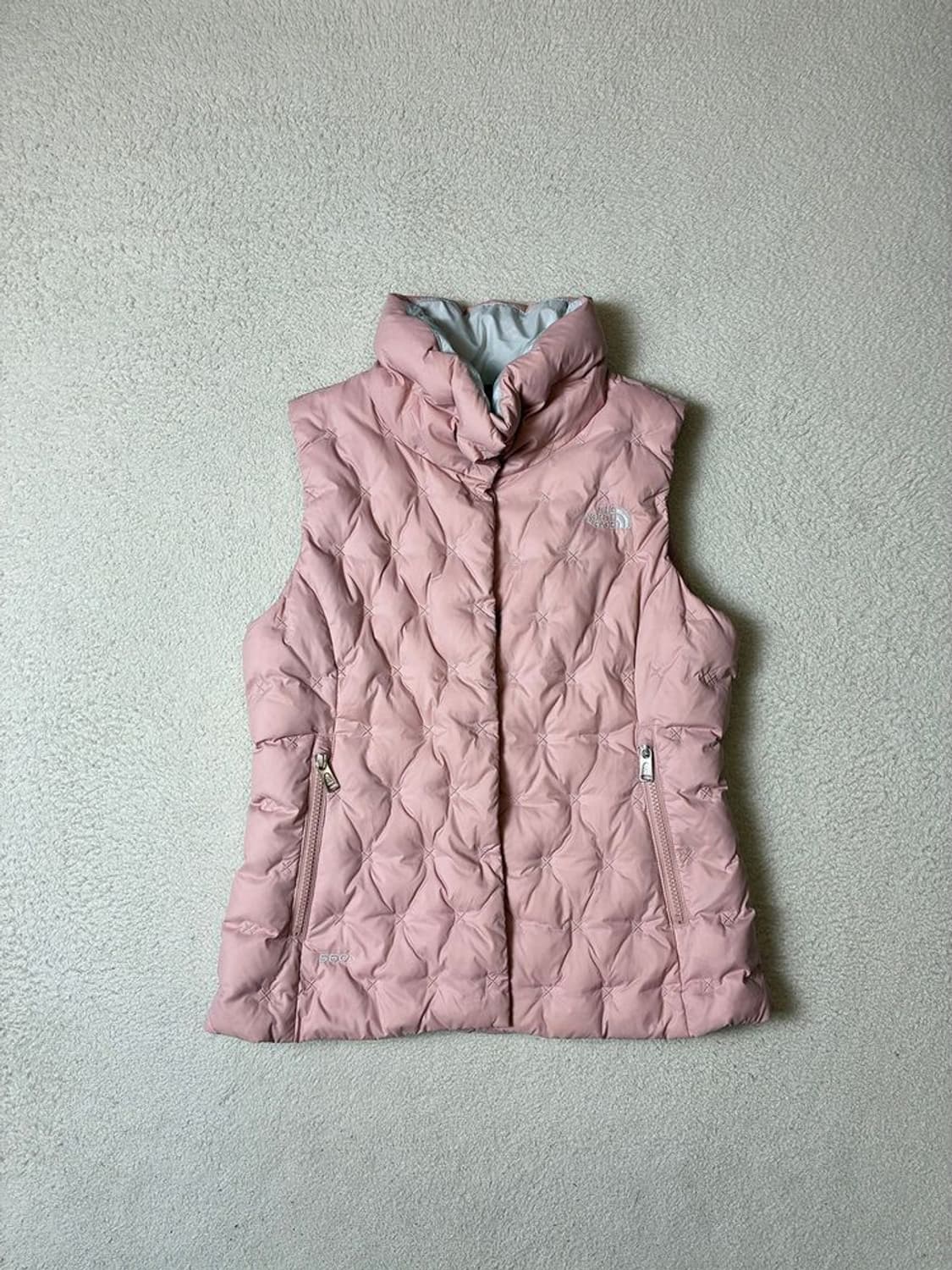 노스페이스 미스티 로즈 핑크 할라 구스다운 패딩 조끼 PN7877 상품이미지1