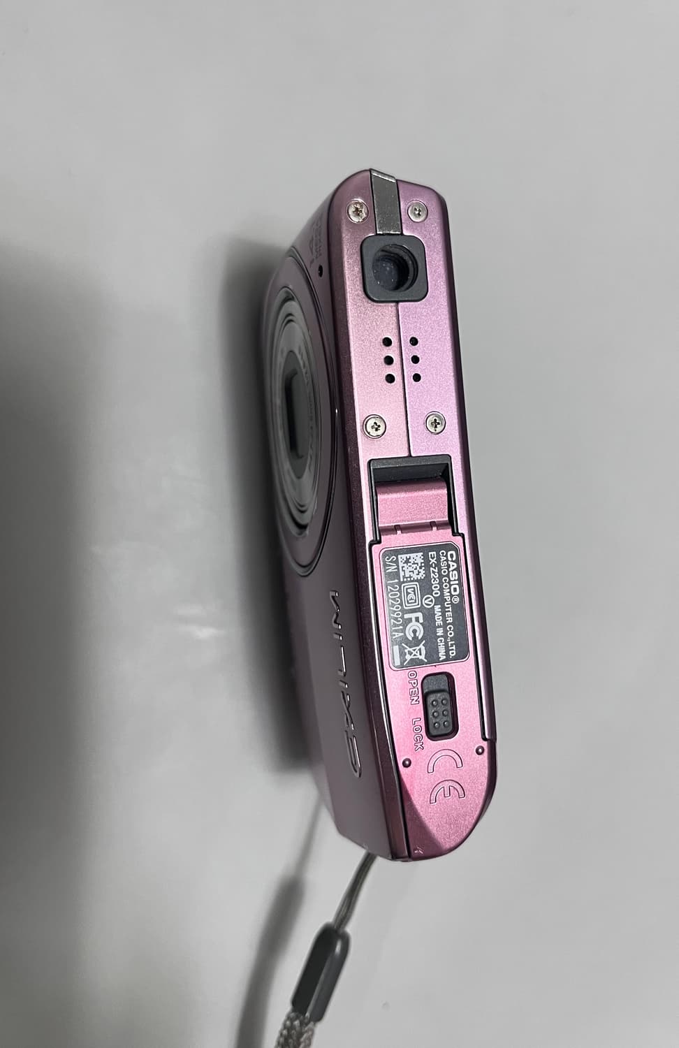 카시오 엑슬림 z2300 핑크 디카 상품이미지4
