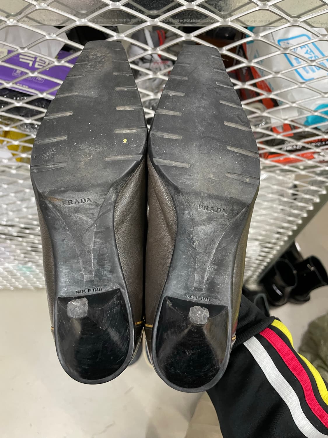 프라다 레더 펌프스 35 (gr-4682) 상품이미지6