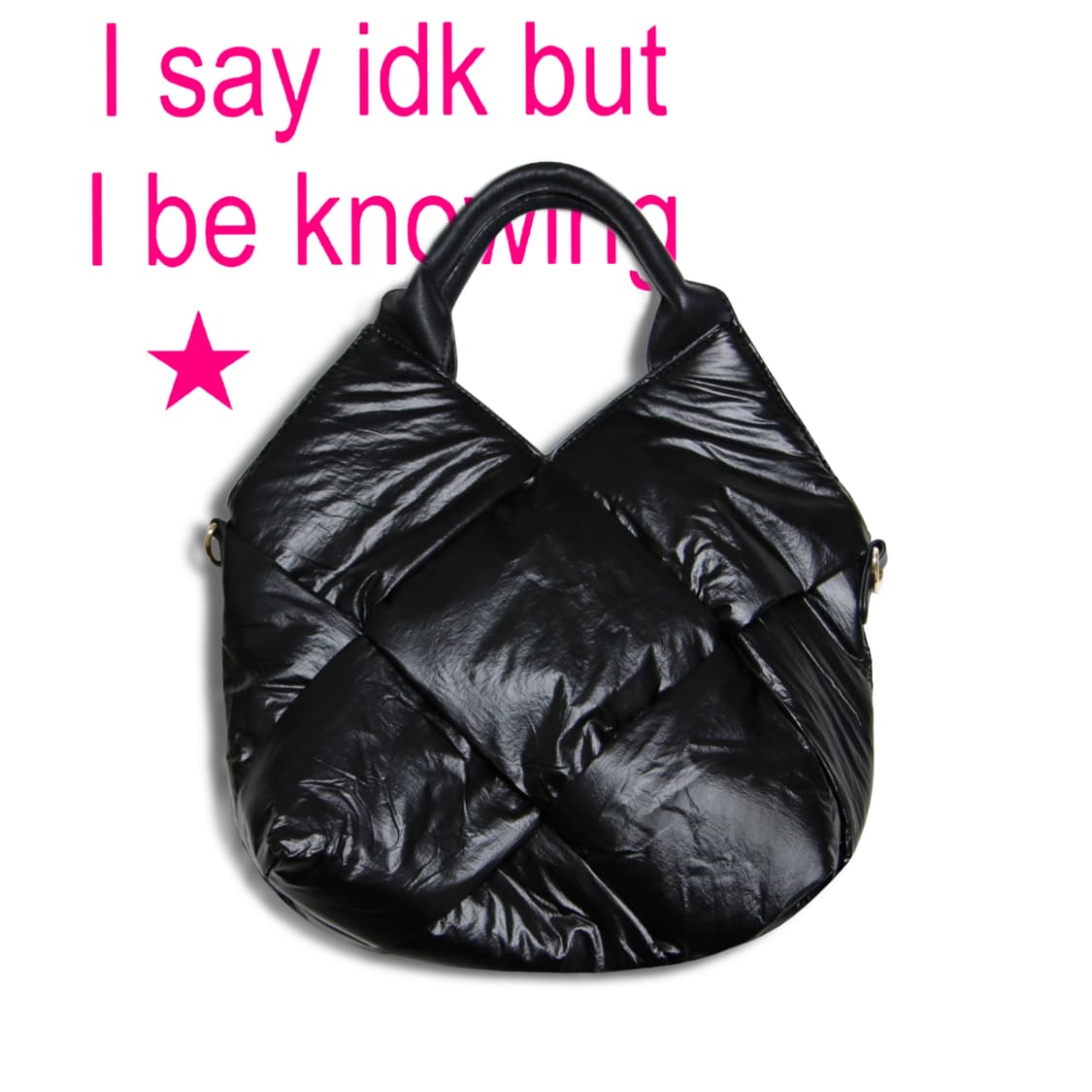 Black Tote bag 상품이미지1